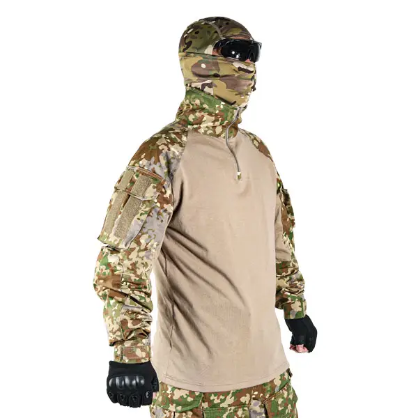 German MultiTarn camouflage pattern manufacturer - G3 combat shirt factory production side