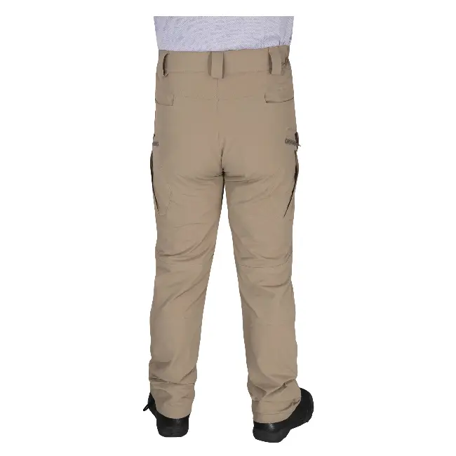 Khaki 4-ay Stretch Tactical outdoor Pants back