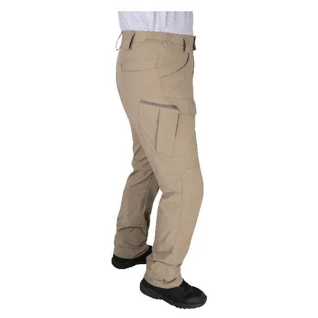 Khaki 4-ay Stretch Tactical outdoor Pants side view