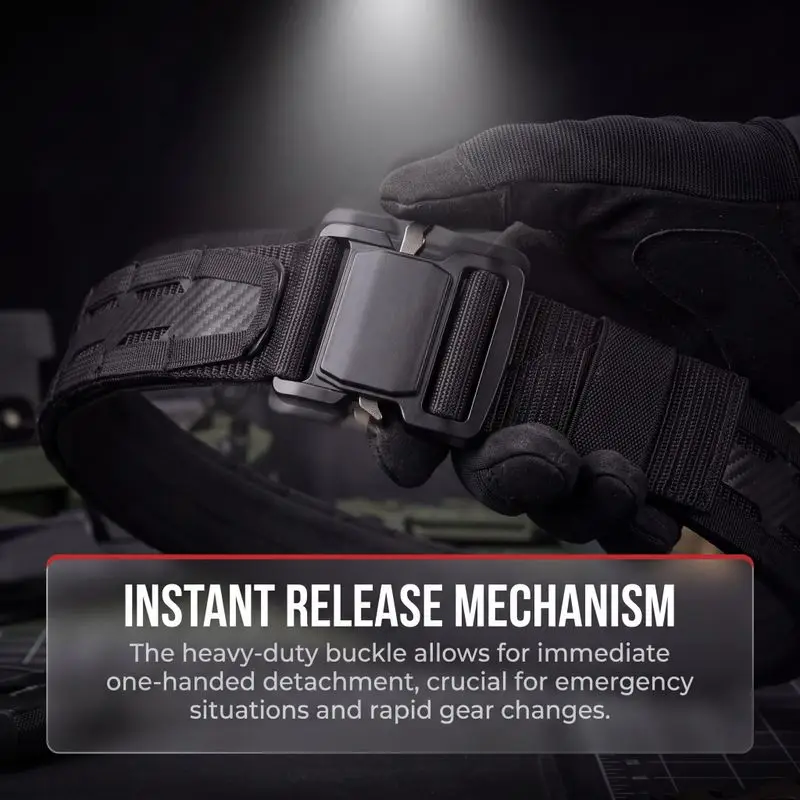 Quick release cobra buckle