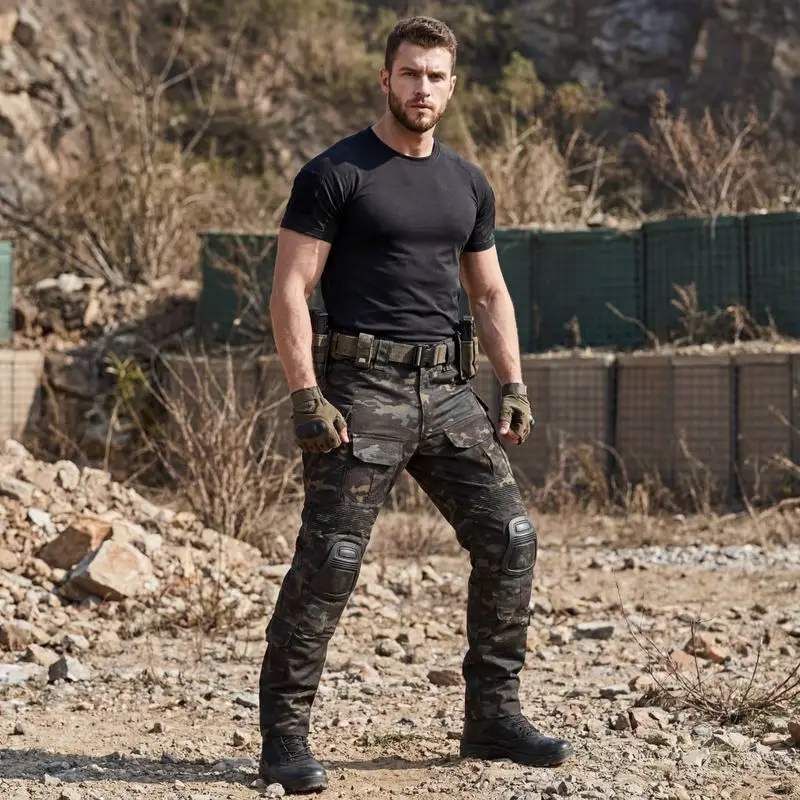 Custom Knee Pad Trousers