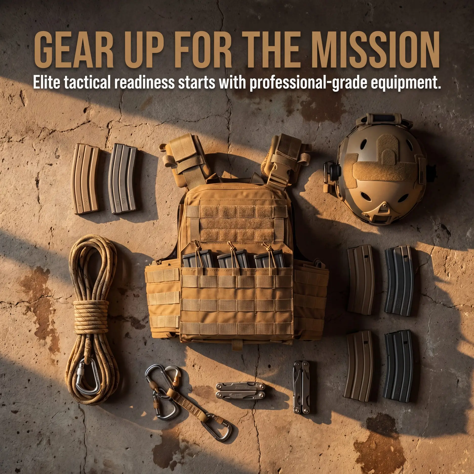MOLLE tactical plate carrier