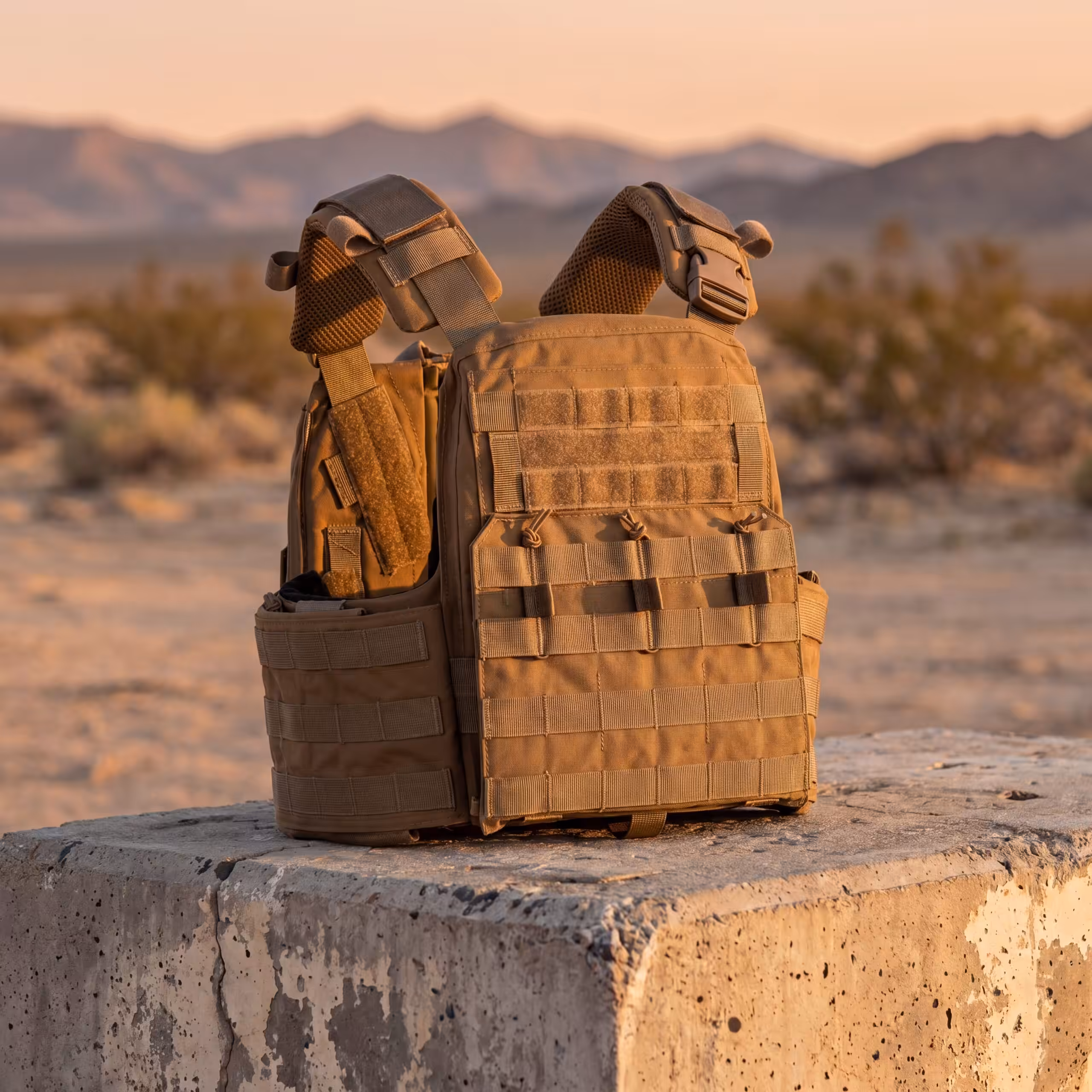 coyote brown plate carrier