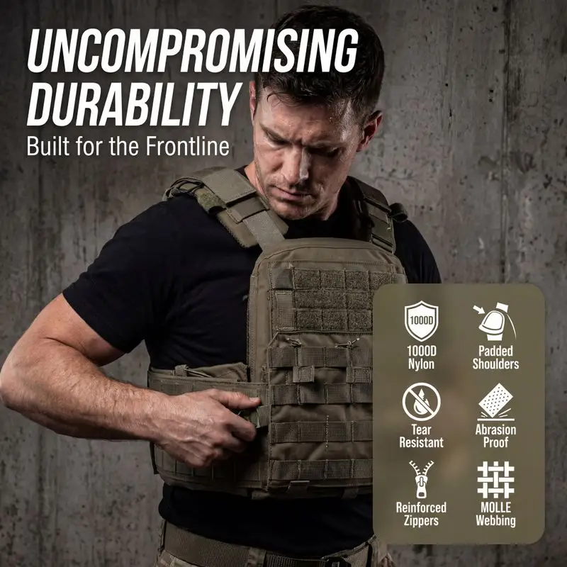 MOLLE Quick Release Tactical Vest