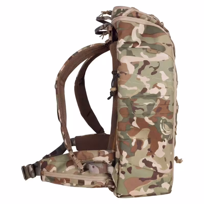 MOLLE bungee cord expandable storage design