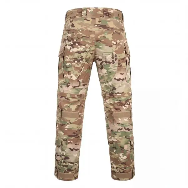 Multicam ripstop detachable tactical pants back view