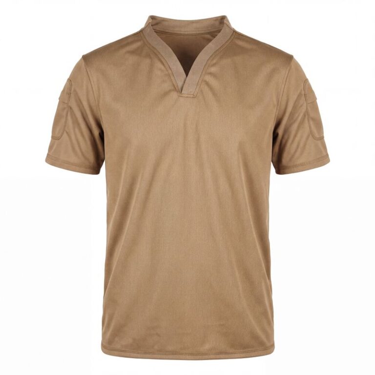 Coyote Brown Short Sleeve Tactical Shirt