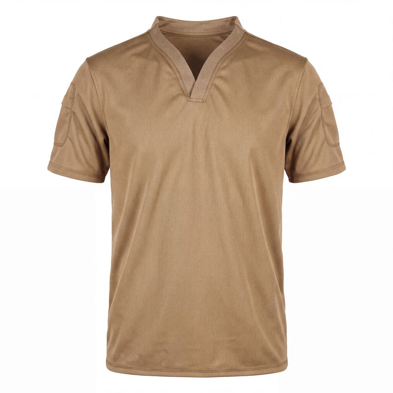 Coyote Brown Short Sleeve Tactical Shirt