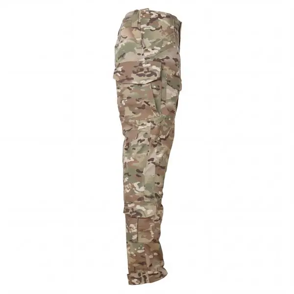 G3.5 multicam field pants side profile, 50/50 cotton polyester tear-resistant fabric