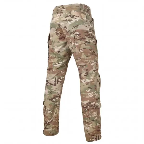 G3.5 multicam tactical cargo pants rear shot, ripstop polycotton camouflage cloth