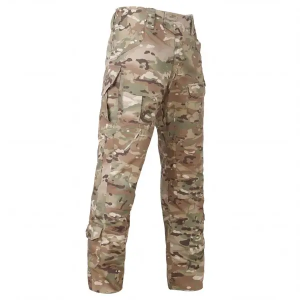 G3.5 multicam tactical pants side view, 50% cotton 50% nylon ripstop fabric