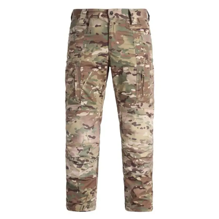 Multicam Camo Tactical Cargo Pants OEM Ripstop Camouflage Trousers Factory