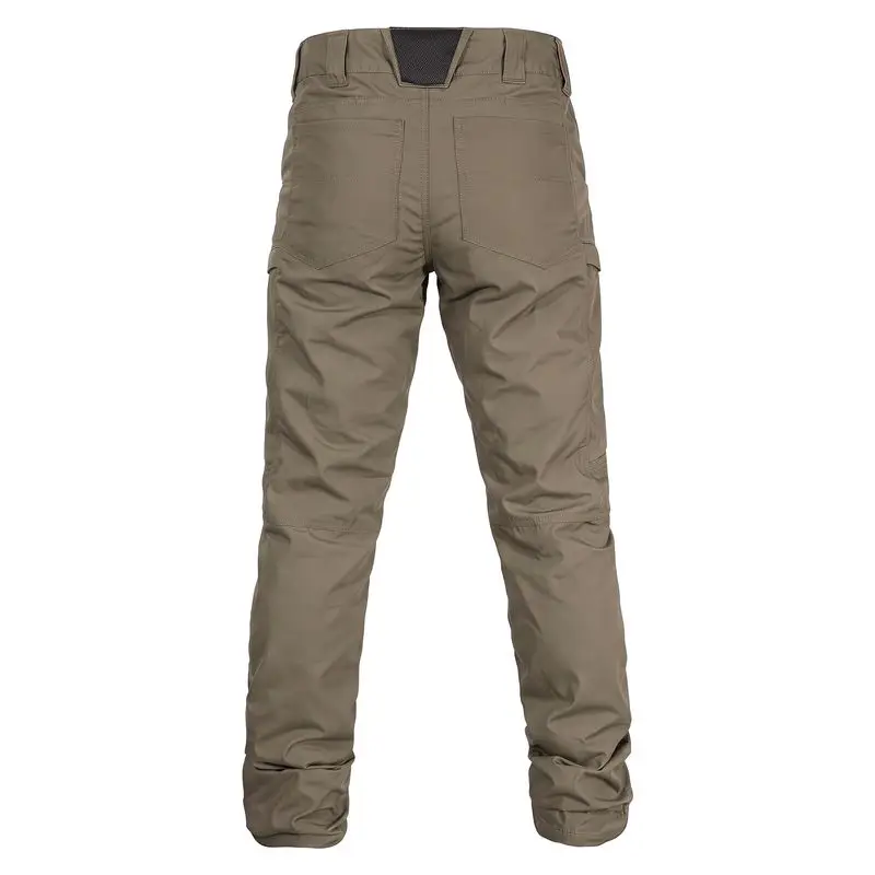 Tactical pants back view multi rear pockets ripstop fabric outdoor trousers OEM supplier