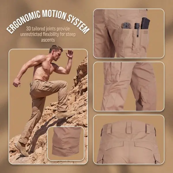 Tactical mobility tactical pants feature graphic