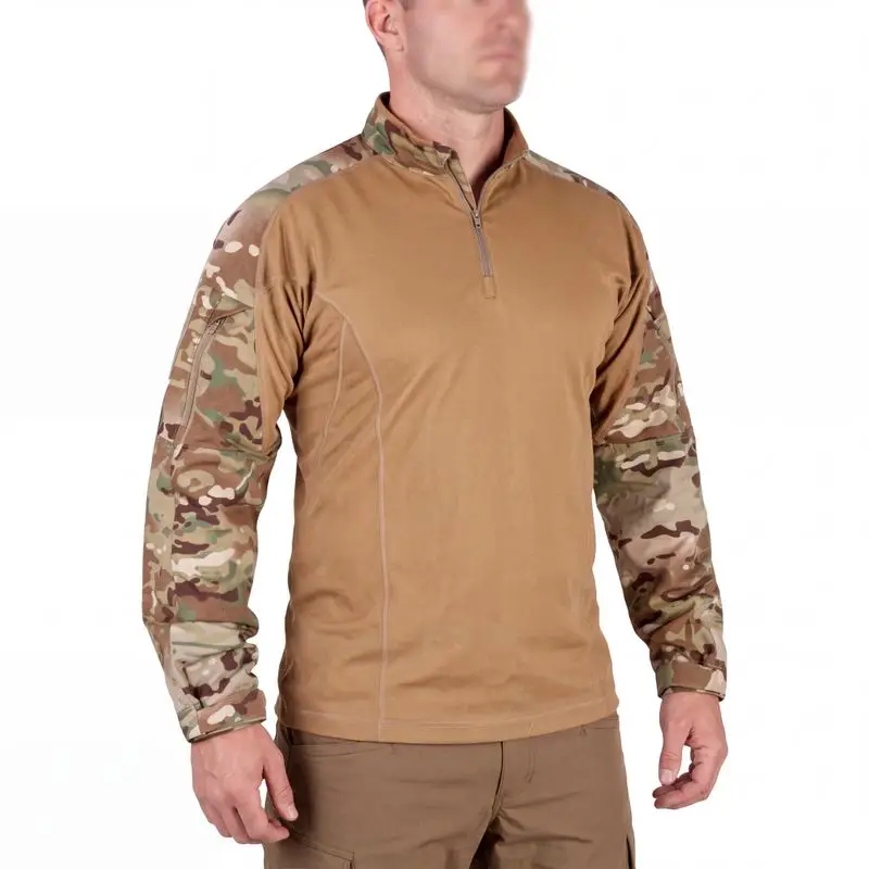 customized long sleeves combat shirt