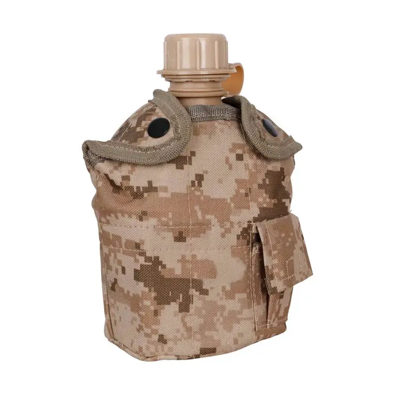 600D Nylon MARPAT Desert Tactical Water Bottle Carrier