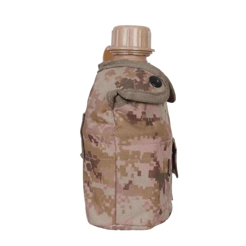 MARPAT Desert tactical water bottle carrier side view