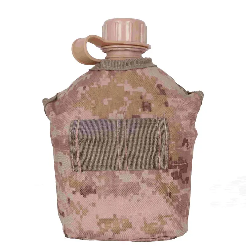 Heavy-Duty MARPAT Desert Tactical Water Bottle Carrier back view